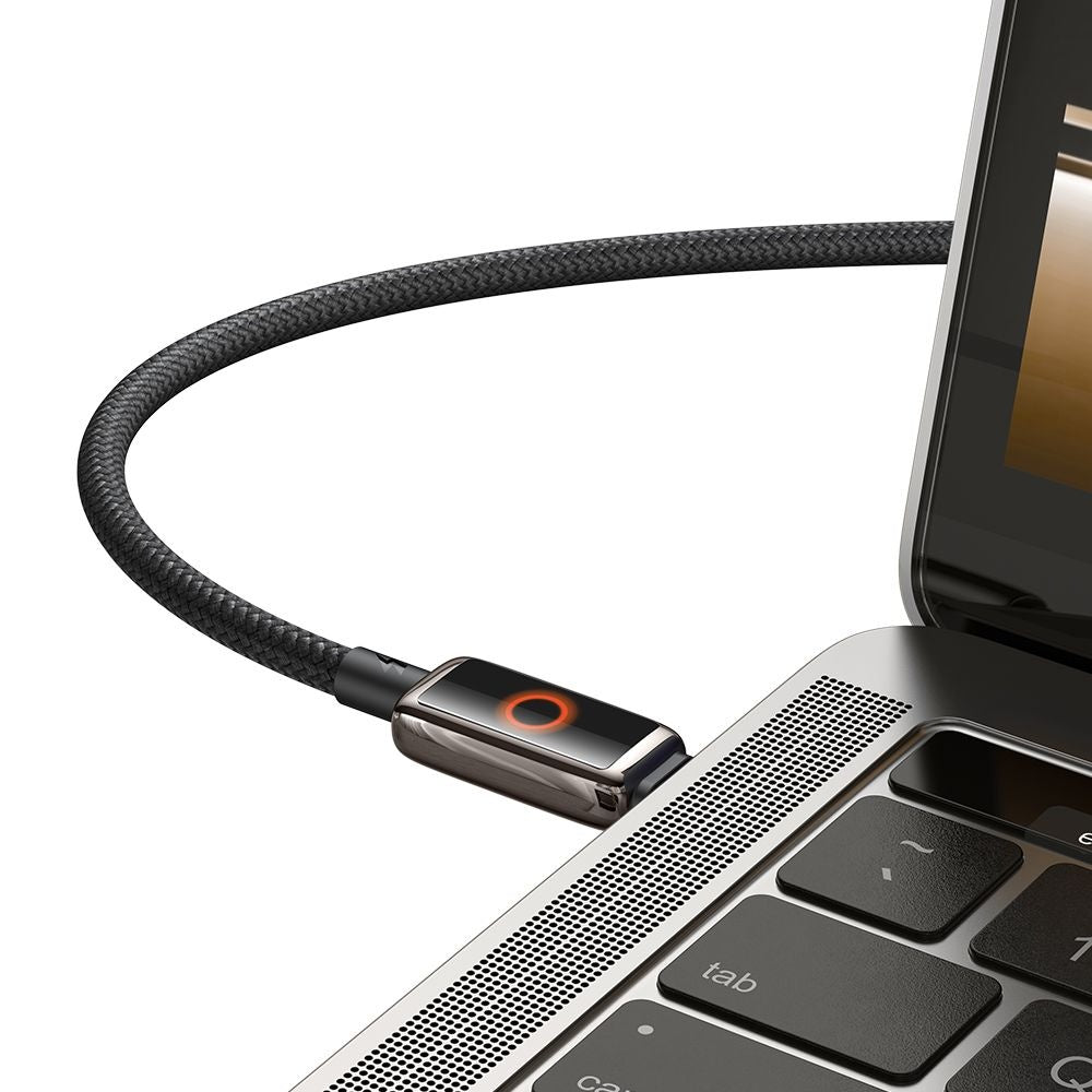 USB-C Data- en Oplaadkabel - USB-C McDodo CA-6680 Auto Power Off, 100W, 1.2m, Zwart