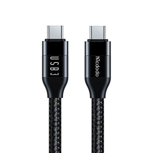 USB-C Data- en Oplaadkabel - USB-C McDodo CA-7132, 100W, 1.2m, Zwart