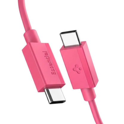 USB-C Data- en Oplaadkabel - USB-C Spigen EB6010CC, 60W, 1m, Roze ACA10414