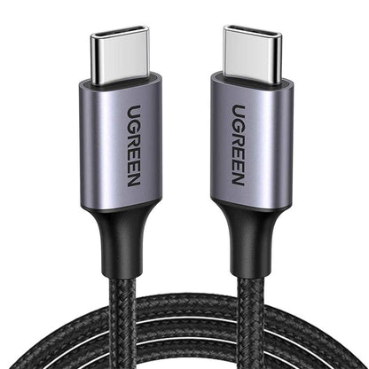 UGREEN US261 (50152) USB-C to USB-C Data and Charging Cable, 60W, 2m, Gray