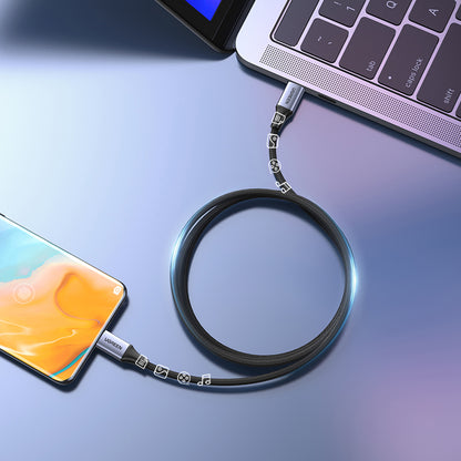 USB-C Data- en Oplaadkabel - USB-C UGREEN US535, 240W, 1m, Gri