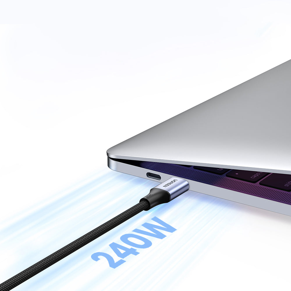 USB-C Data- en Oplaadkabel - USB-C UGREEN US535, 240W, 1m, Gri