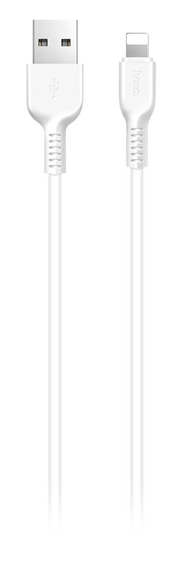 Data- en Oplaadkabel USB-A - Lightning HOCO Flash X20, 18W, 1m, Wit