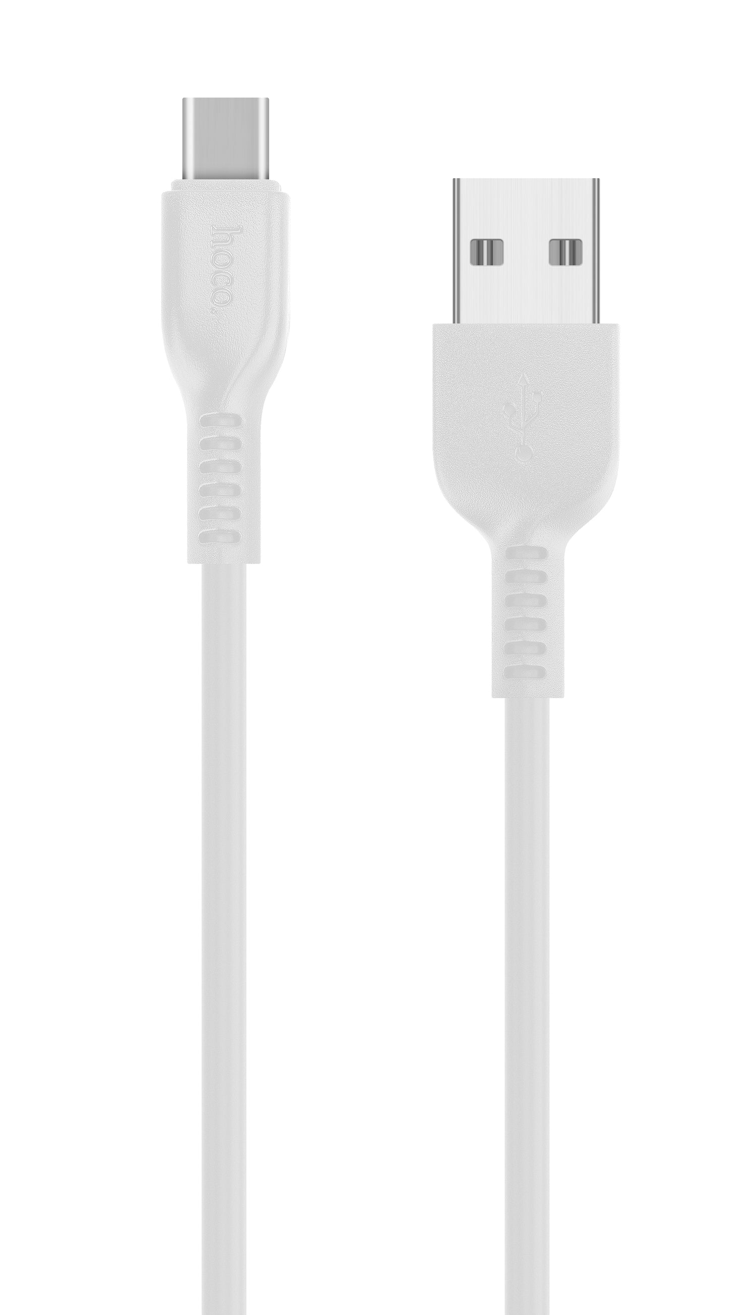 Data- en Oplaadkabel USB-A - USB-C HOCO Flash X20, 18W, 2m, Wit