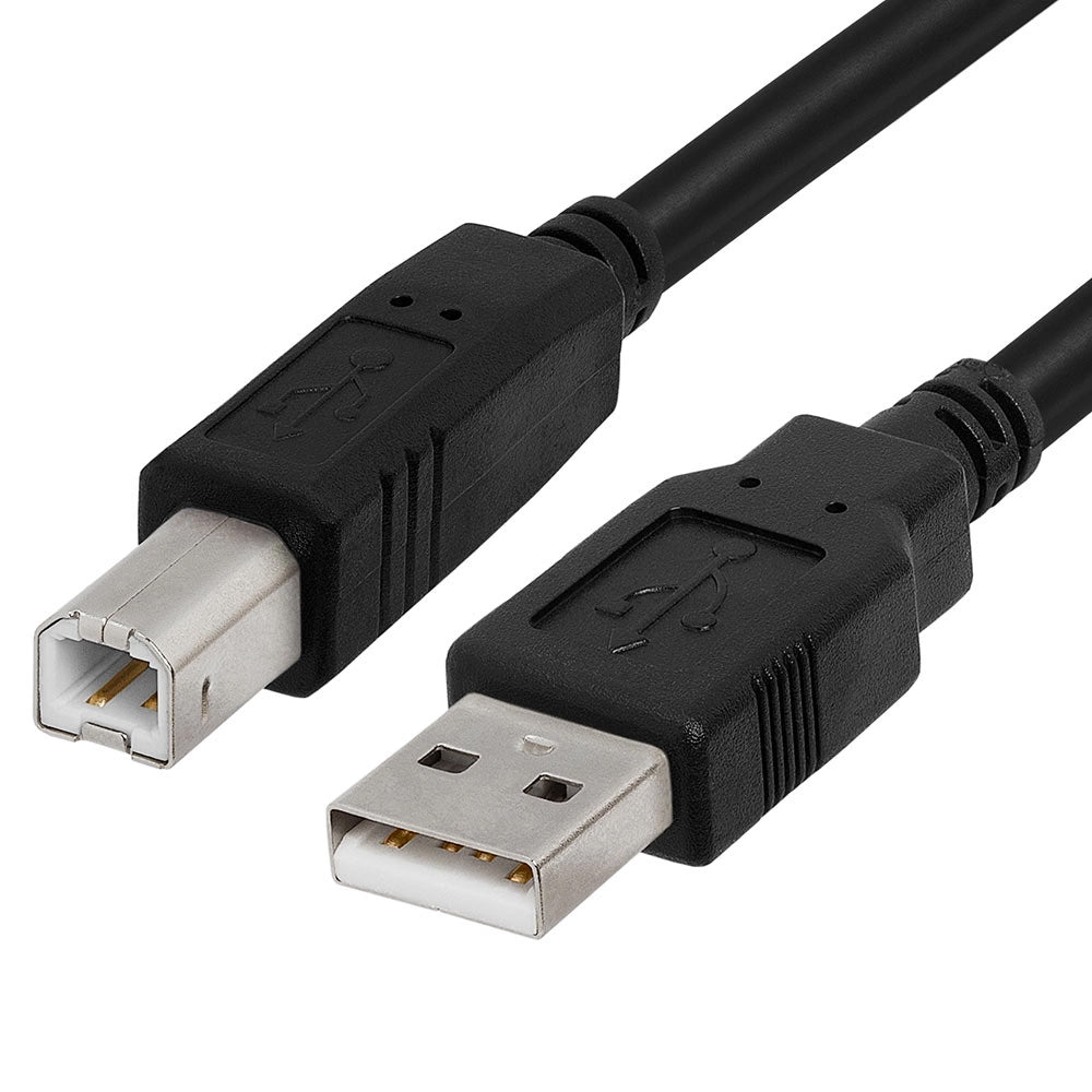 OEM Printerkabel, USB-A - USB-B, 1,5m, Zwart