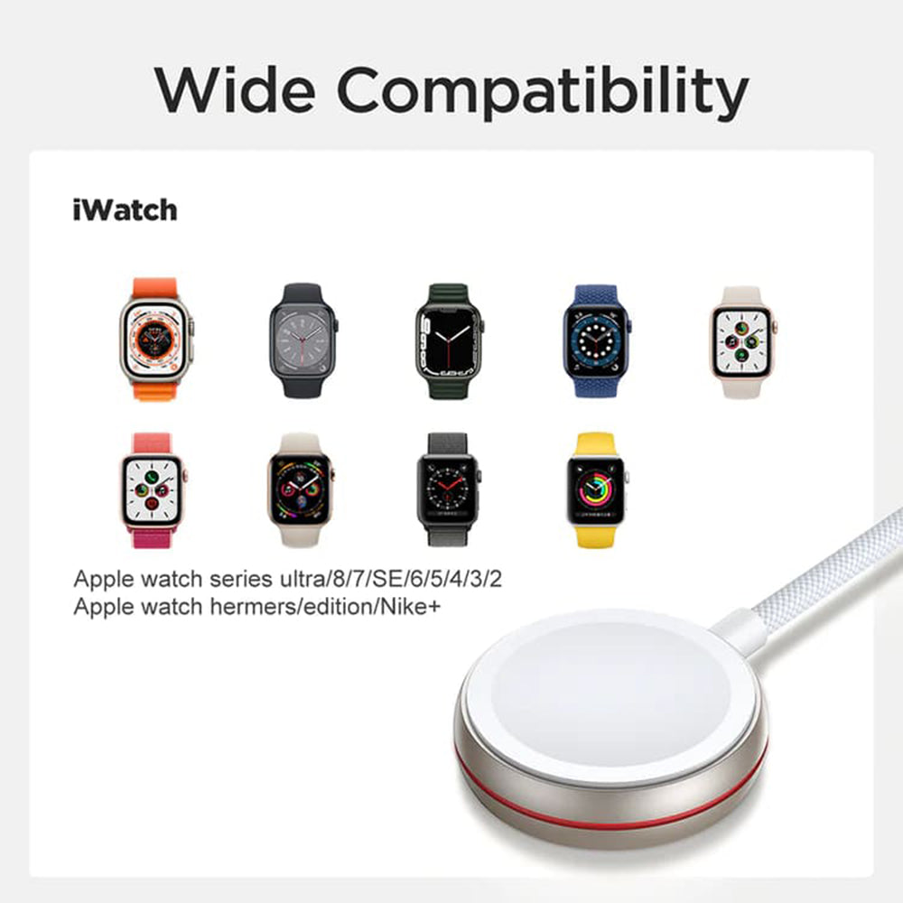 Joyroom S-IW011 Oplaadkabel voor Apple Watch Series, Wit