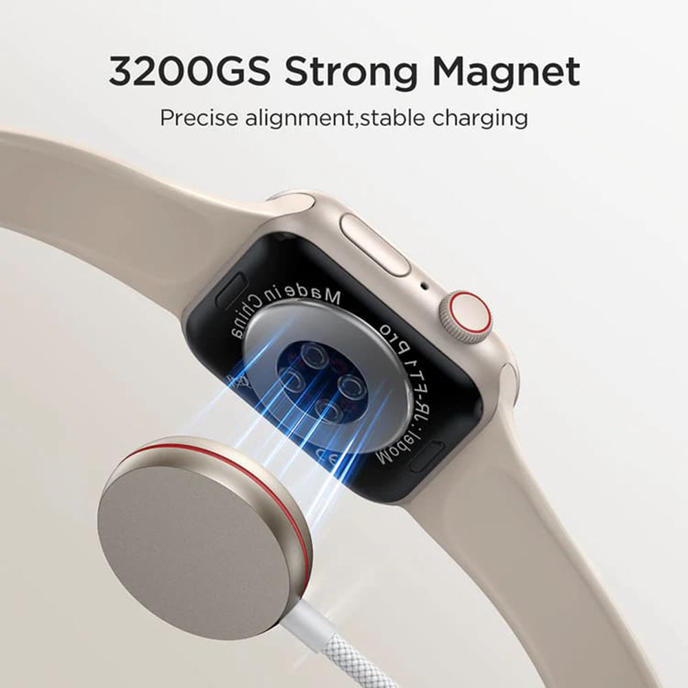 Joyroom S-IW011 Oplaadkabel voor Apple Watch Series, Wit