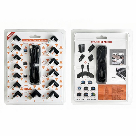 OEM Oplaadkabel, 2m, 14in1, Zwart