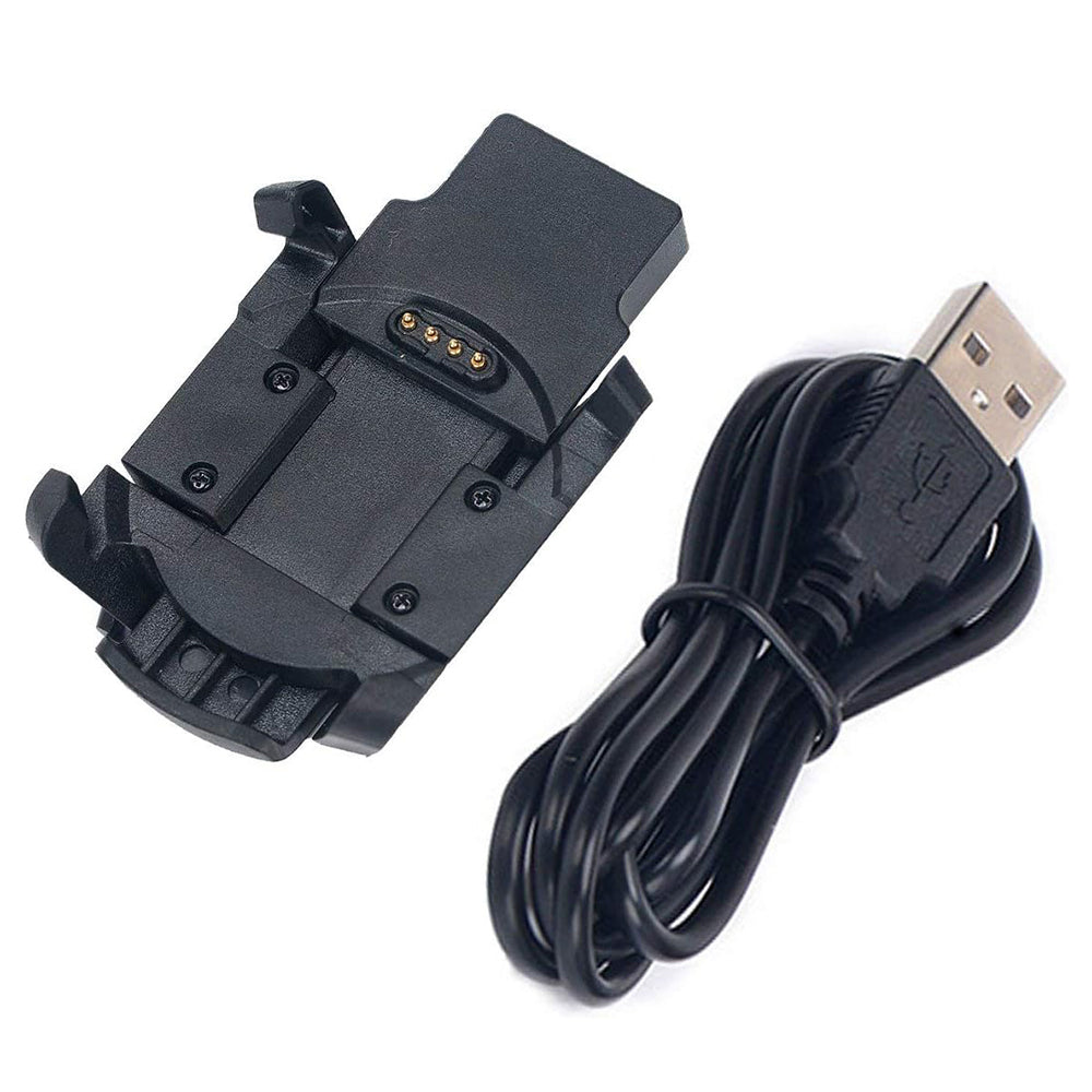 Oplaadkabel Techsuit TGC5 voor Garmin Fenix 3 Sapphire / 3 HR / 3, USB-A, Zwart