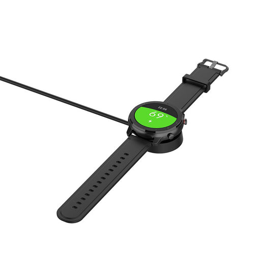 Techsuit THA1 Oplaadkabel voor Amazfit Watch Series, USB-A, Zwart