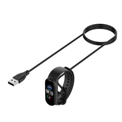 Techsuit TXC1 Oplaadkabel voor Xiaomi Smart Band 7 / 6 / 5, USB-A, Zwart