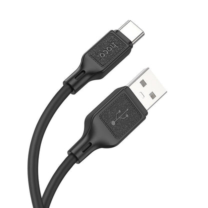 Data- en Oplaadkabel USB-A - USB-C HOCO X90, 60W, 1m, Zwart
