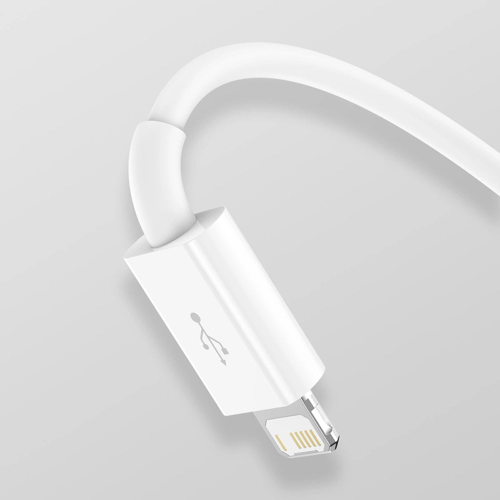 Oplaadkabel USB-A - Lightning / microUSB / USB-C Baseus Superior 3in1 Series, 20W, 1m, Wit P10320105221-00