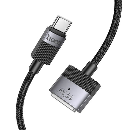 Oplaadkabel HOCO U141, USB-C - MagSafe 3, 140W, 1.8m, Zwart