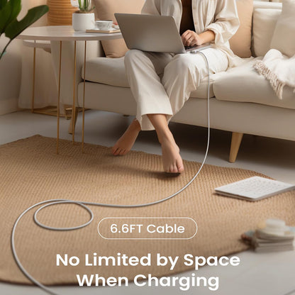 USB-C Oplaadkabel - MagSafe 3 Lisen, 140W, 2m, Zilver YL0123070001