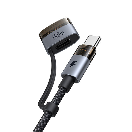 USB-C Oplaadkabel - USB-C / MagSafe 3 Mcdodo CA-8860, 240W, 2m, Zwart
