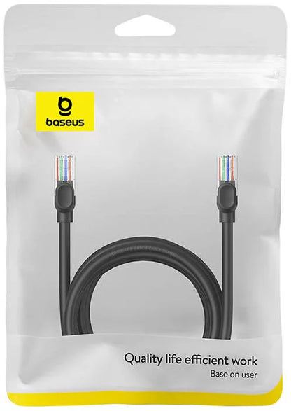 Baseus Netwerkkabel, UTP, Cat5, 3m, Zwart B00133206111-04