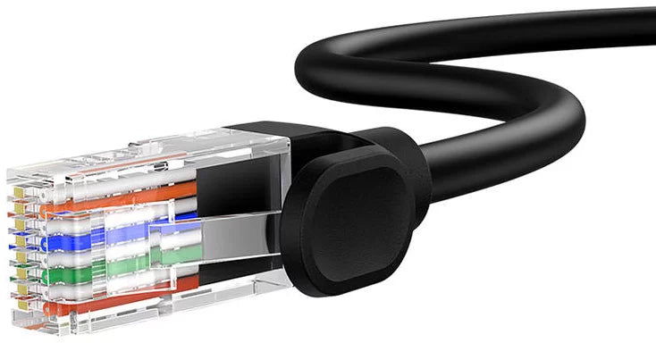 Baseus Netwerkkabel, UTP, Cat5, 3m, Zwart B00133206111-04