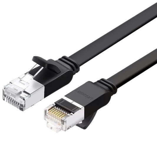 UGREEN Netwerkkabel NW101 Plat, UTP, Cat6, 1m, Zwart 