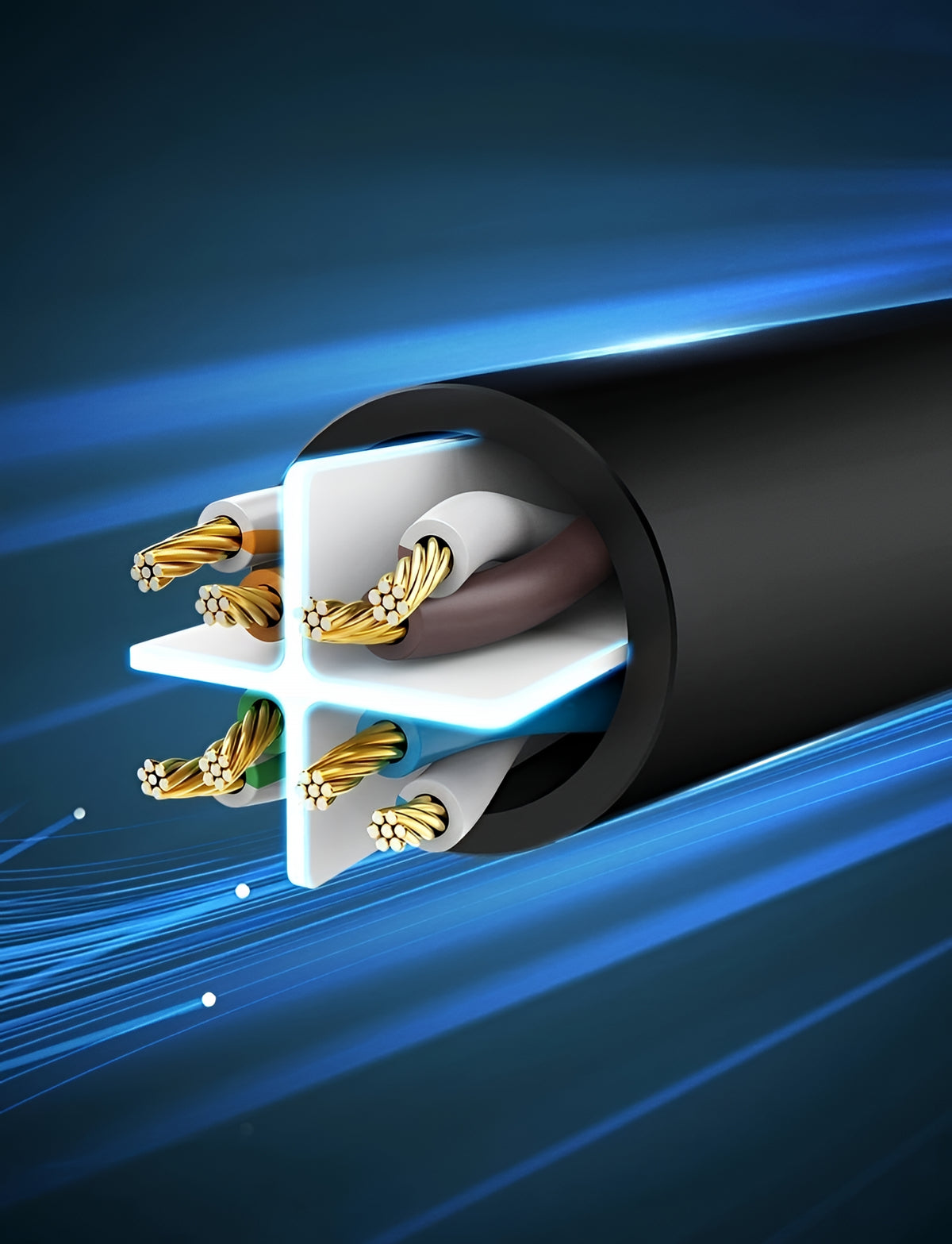 UGREEN NW102 Netwerkkabel, UTP, Cat6, 15m, Zwart