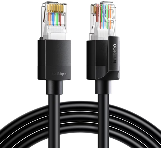 UGREEN NW316 Netwerkkabel, UTP, Cat6, 8m, Zwart