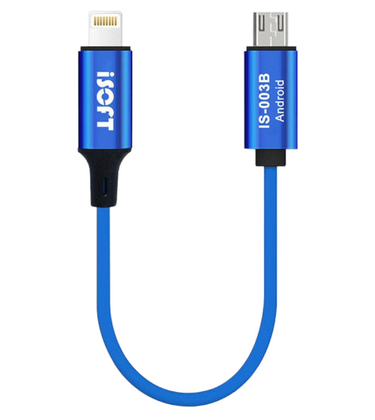 iSOFT IS-003B Gegevenskabel, Lightning - microUSB Interface