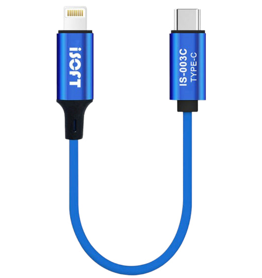 iSOFT IS-003C Gegevenskabel, Lightning - USB-C Interface