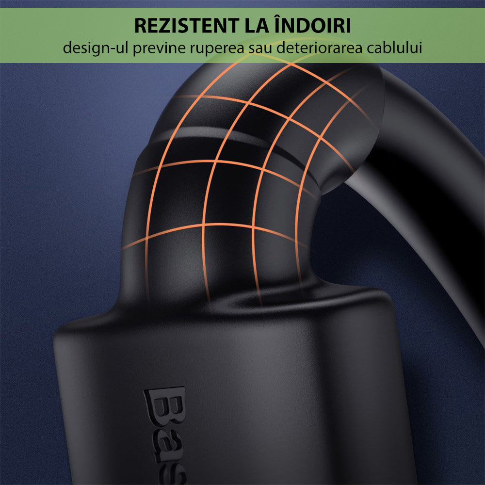 Baseus Cafule Videokabel, HDMI - HDMI, 4K, 5m, Zwart CADKLF-H01