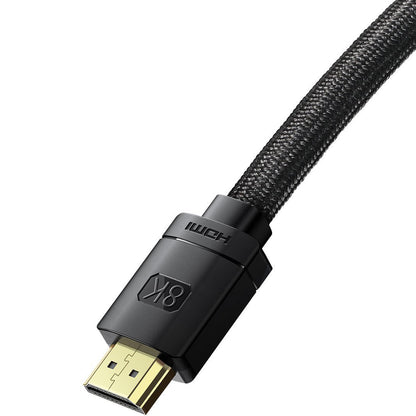 Baseus High Definition Videokabel, HDMI - HDMI, 8K, 2m, Zwart CAKGQ-K01