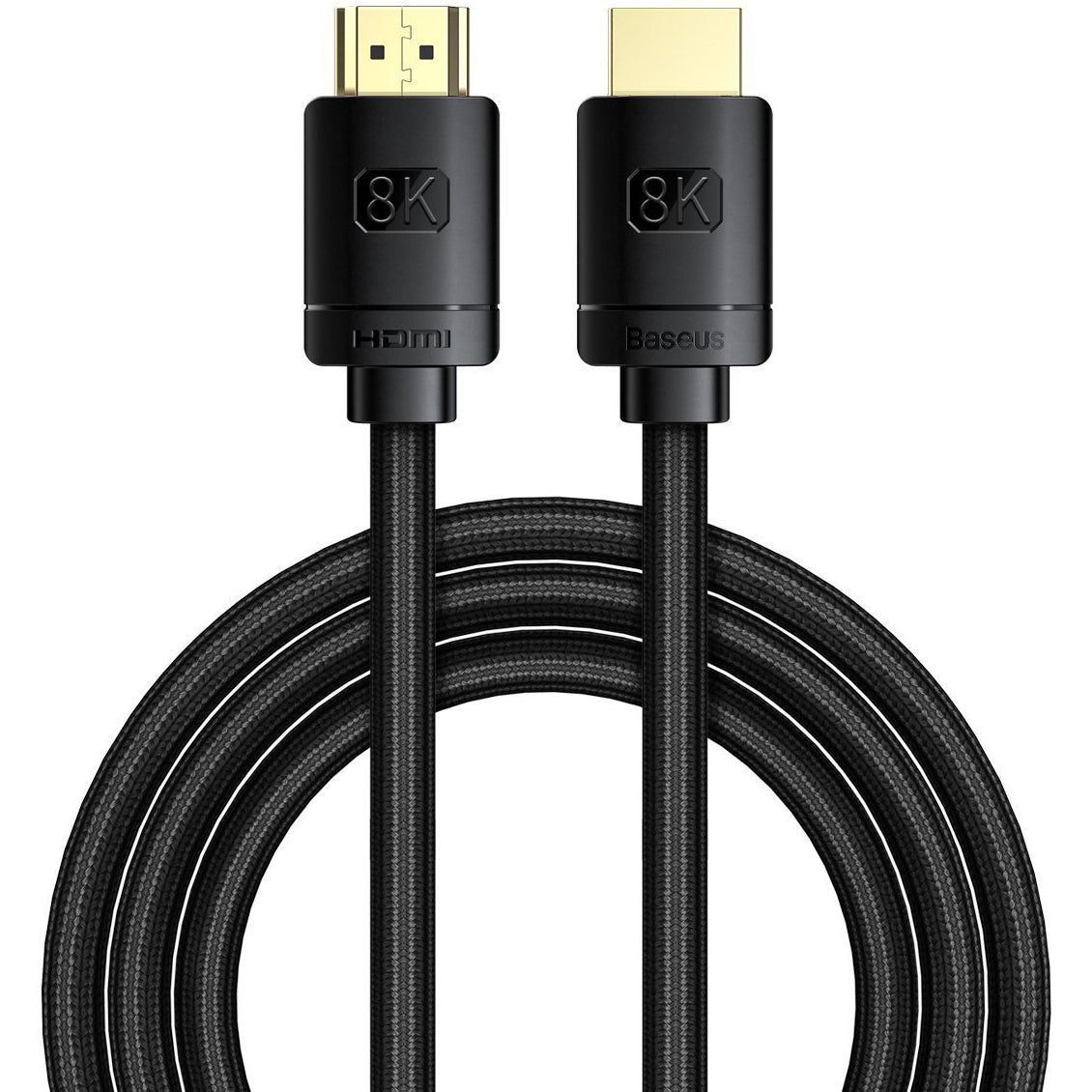 Baseus High Definition Videokabel, HDMI - HDMI, 8K, 2m, Zwart CAKGQ-K01