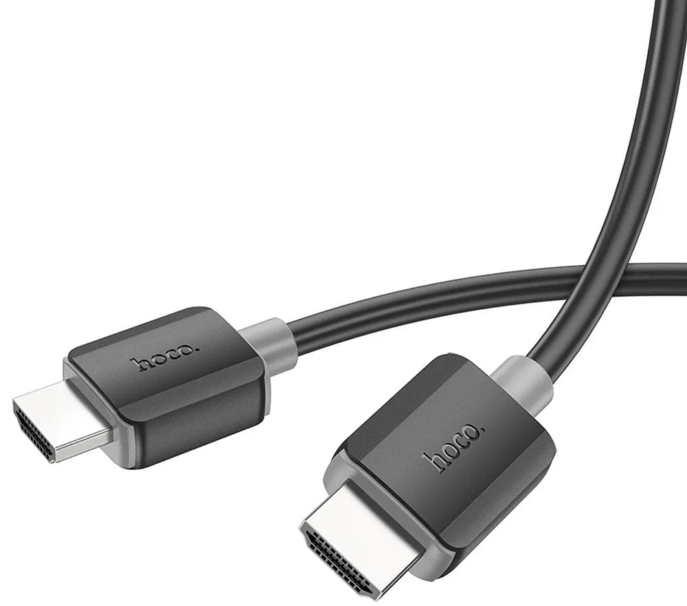 Video Kabel HOCO US08, HDMI - HDMI, 4K, 1m, Zwart