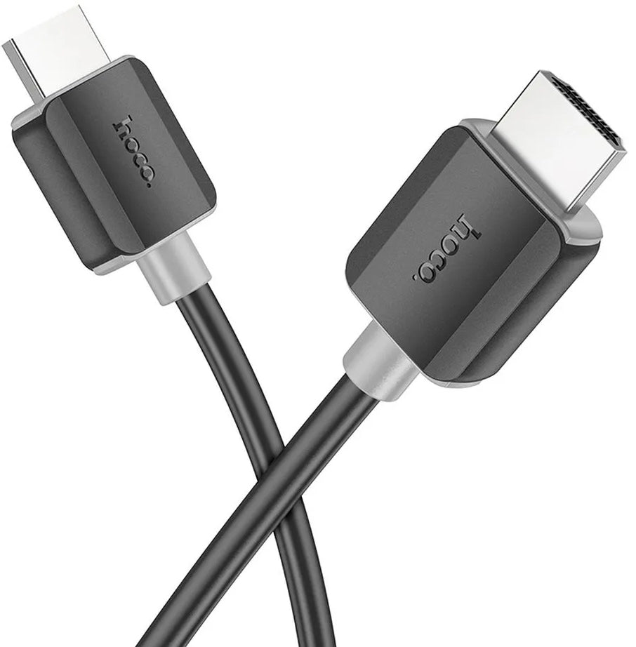Video Kabel HOCO US08, HDMI - HDMI, 4K, 1m, Zwart