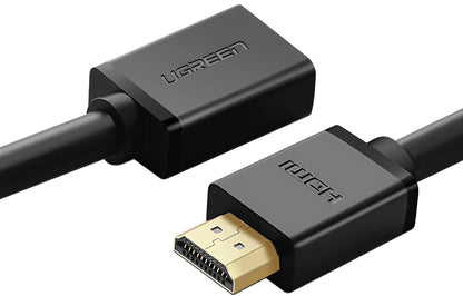 UGREEN HD107 Verlengkabel Video, HDMI - HDMI, 4K, 3m, Zwart