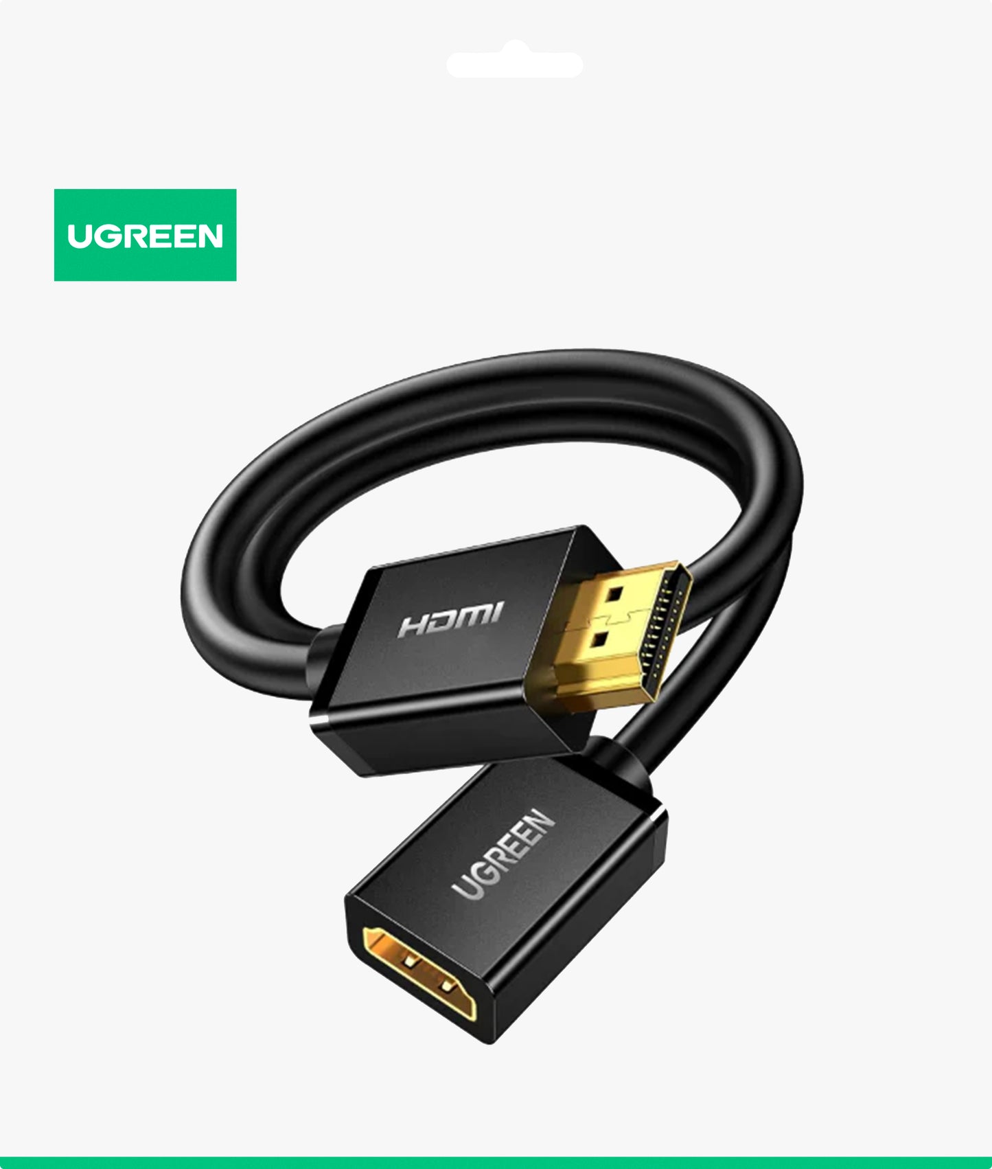 UGREEN HD107 Verlengkabel Video, HDMI - HDMI, 4K, 3m, Zwart