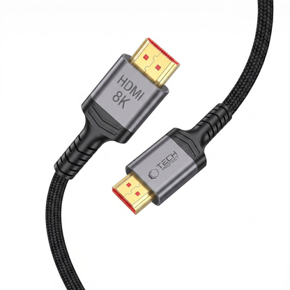 Tech-Protect Ultraboost 2 Videokabel, HDMI - HDMI, 8K, 1m, Zwart