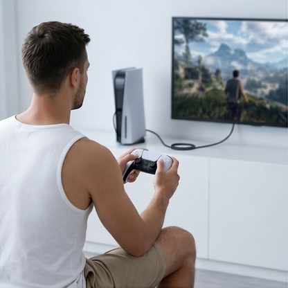 Tech-Protect Ultraboost 2 Videokabel, HDMI - HDMI, 8K, 1m, Zwart