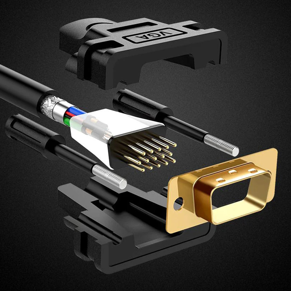 UGREEN VG101 Video Kabel (11633), VGA - VGA, 10m, Zwart