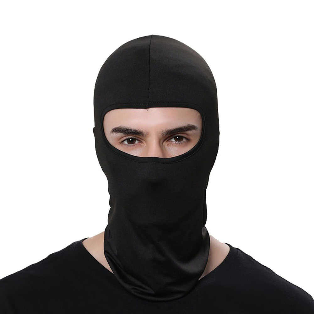Ski Balaclava Unisex Techsuit BLC1, Zwart