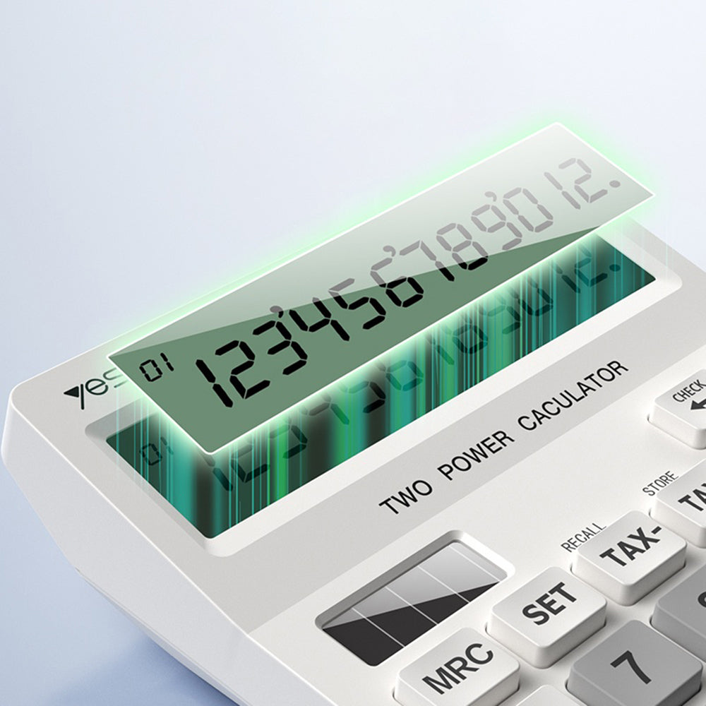 Bureaurekenmachine Yesido EC10, Wit