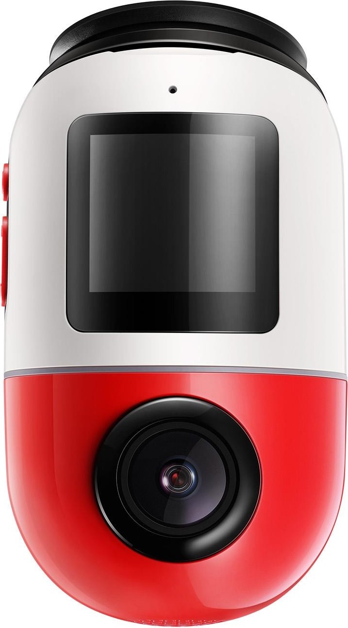 70mai Dash Cam Omni 360 X200, 1080P, 64Gb, Wi-Fi, GPS, AI, stembediening, 1,2inch scherm, Rosie X200-64-RED