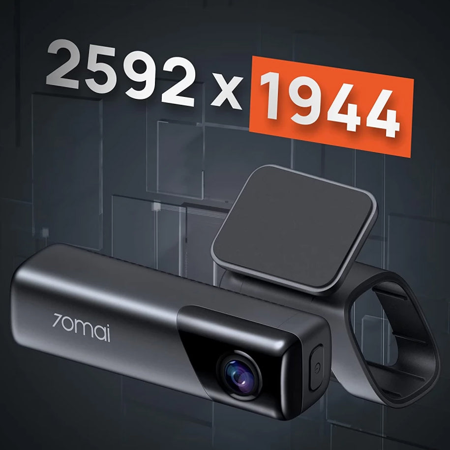 70mai Dash Cam M500 autocamera, 1944P, Wi-Fi, GPS, AI, 128Gb 