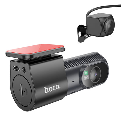 Voor- en Achteruitrijcamera HOCO DV8, 2K, Display 1,47 inch