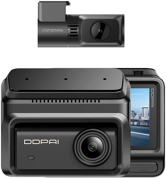 Auto Camera Voor Achter DDPAI Z90 Dual, 4K, 64Gb, Wi-Fi, GPS, Display 3inch