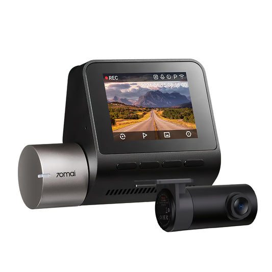 Auto Camera Voor Achter 70mai Dash Cam A510, 3K, GPS, Wi-Fi, Display 2inch