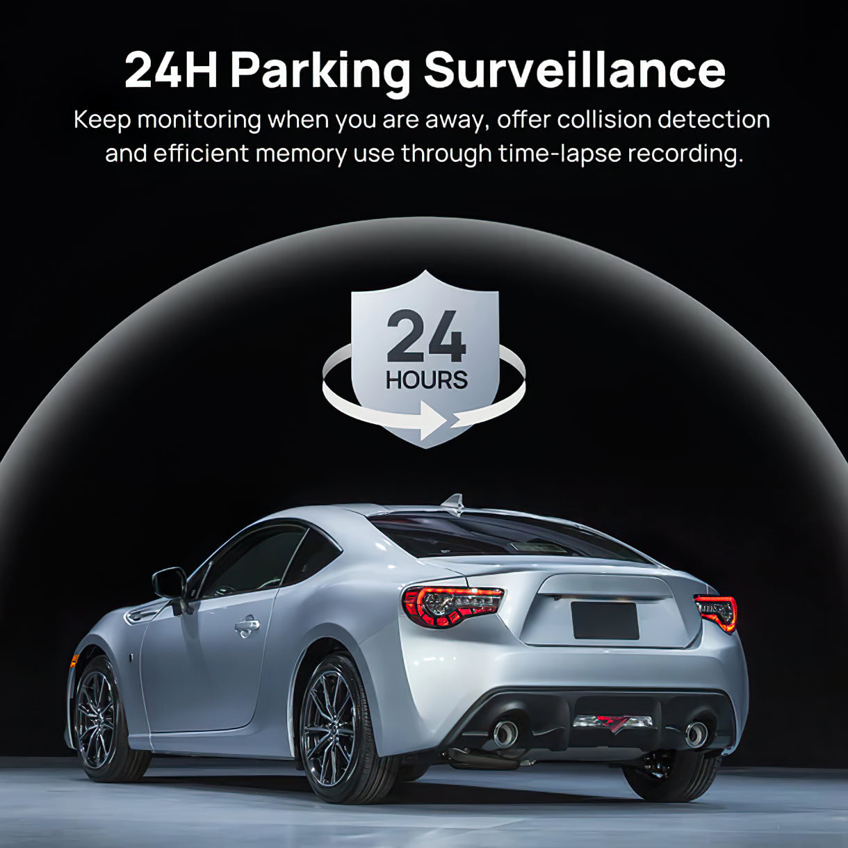 Auto Camera Voor Achter 70mai Dash Cam A510, 3K, GPS, Wi-Fi, Display 2inch