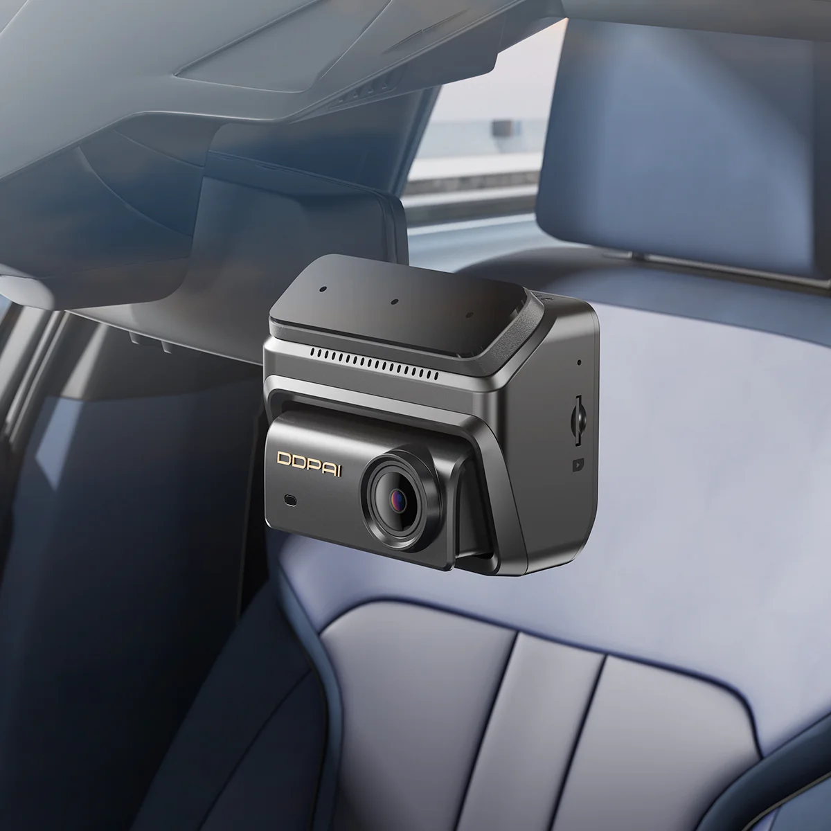 Auto Camera Voor Achter DDPAI Z90 Dual, 4K, 64Gb, Wi-Fi, GPS, Display 3inch