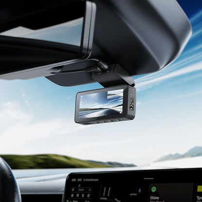 Auto Camera Voor Achter HOCO DV12, 2K, Wi-Fi, GPS, Display 3.69inch
