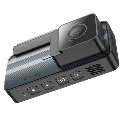Auto Camera Voor Achter HOCO DV12, 2K, Wi-Fi, GPS, Display 3.69inch