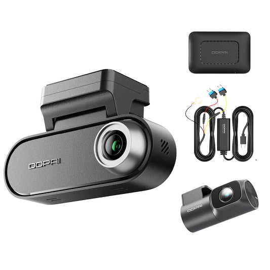 Voor- en Achteruitrijcamera DDPAI N5 Dual 2026, 4K, Wi-Fi, GPS, AI