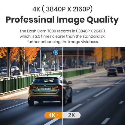 Imou T800 Car Camera, 4K, Wi-Fi